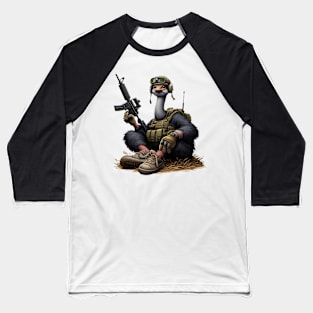 Tactical Ostrich Baseball T-Shirt